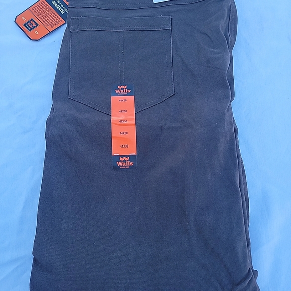 Walls Ditchdigger Work Pants. Brown. Double knee with cell pocket. Relaxed fit - Picture 5 of 8